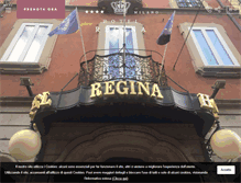 Tablet Screenshot of hotelregina.it