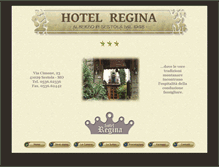 Tablet Screenshot of hotelregina.biz